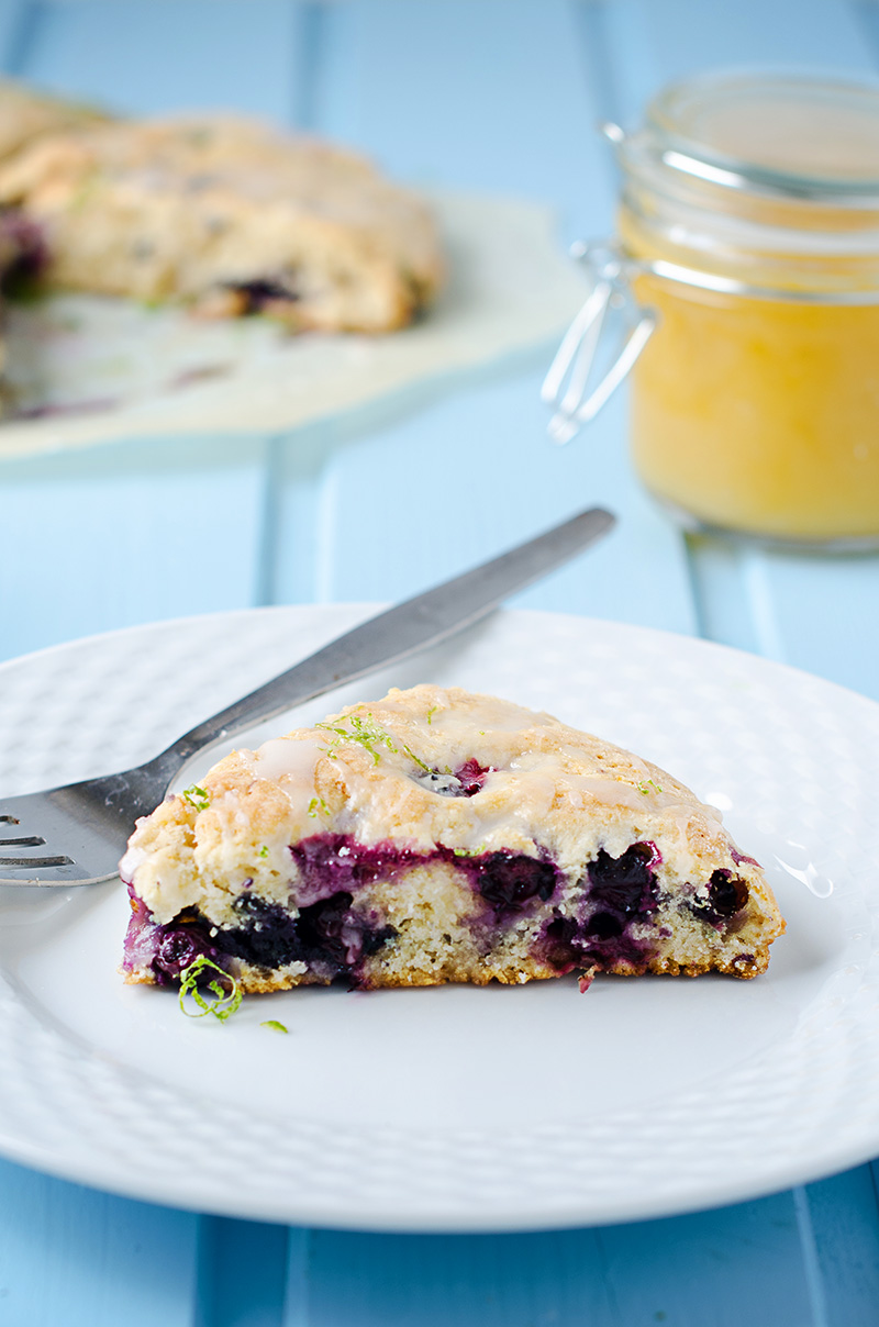 Blueberry Lime Scones